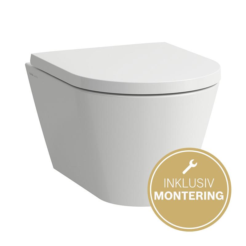 Kartell by Laufen kompakt hængetoilet Kartell by Laufen kompakt hængetoilet
