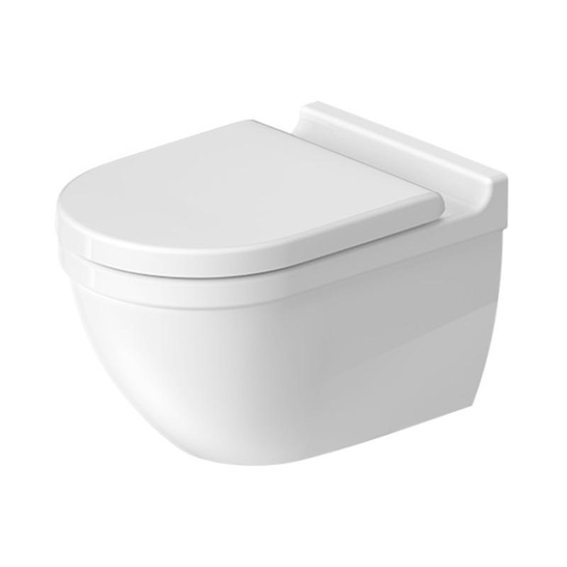 Duravit Starck 3 væghængt toilet 540x375 u/ skyllekant Duravit Starck 3 væghængt toilet 540x375 u/ skyllekant