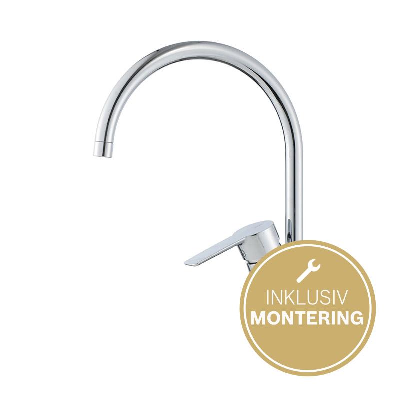 Mora Cera K5 køkkenarmatur, krom Mora Cera K5 køkkenarmatur, krom