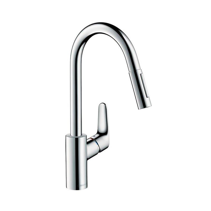 Hansgrohe Focus 240 køkkenarmatur m/udtrækstud, krom Hansgrohe Focus 240 køkkenarmatur m/udtrækstud, krom