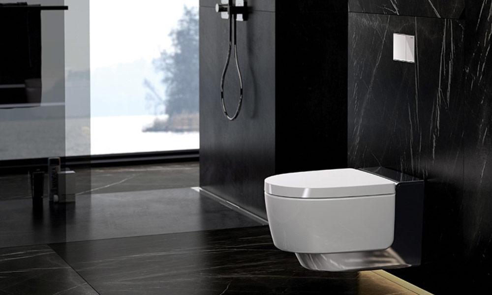 Geberit Aquaclean douche toilet Geberit Aquaclean douche toilet