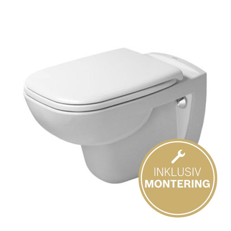 Duravit D-Code væghængt toilet Duravit D-Code væghængt toilet