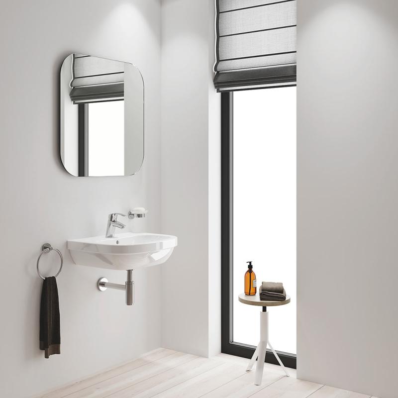 GROHE Eurosmart håndvaskarmatur u/bundventil, krom  GROHE Eurosmart håndvaskarmatur u/bundventil, krom