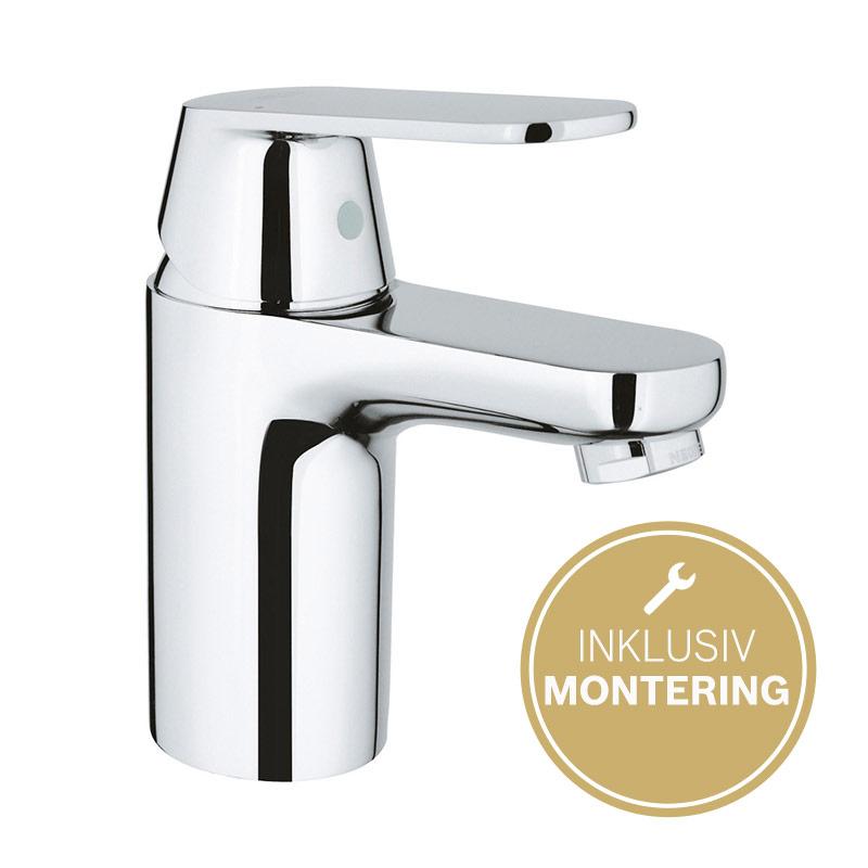 Grohe Eurosmart Cosmopolitan håndvaskarmatur S-size, krom  Grohe Eurosmart Cosmopolitan håndvaskarmatur S-size, krom