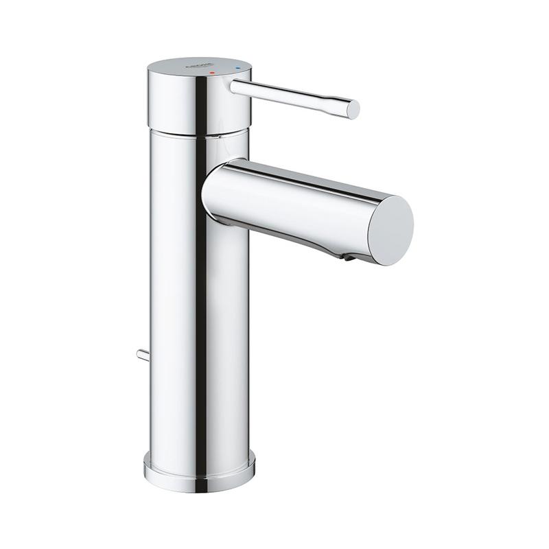 GROHE Essence håndvaskarmatur m/bundventil, s-size, krom GROHE Essence håndvaskarmatur m/bundventil, s-size, krom