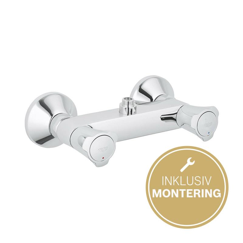 GROHE Costa L brusearmatur, u/termostat, krom GROHE Costa L brusearmatur, u/termostat, krom