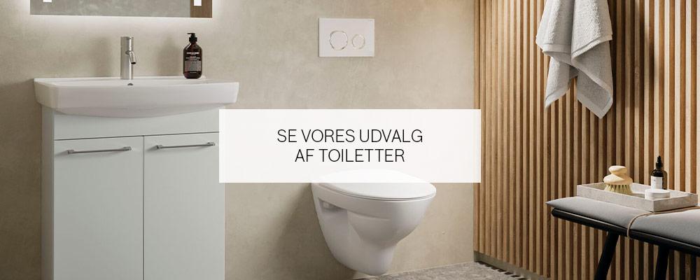 Se vores store udvalg af toiletter her | Køb inkl. montering Se vores store udvalg af toiletter her | Køb inkl. montering