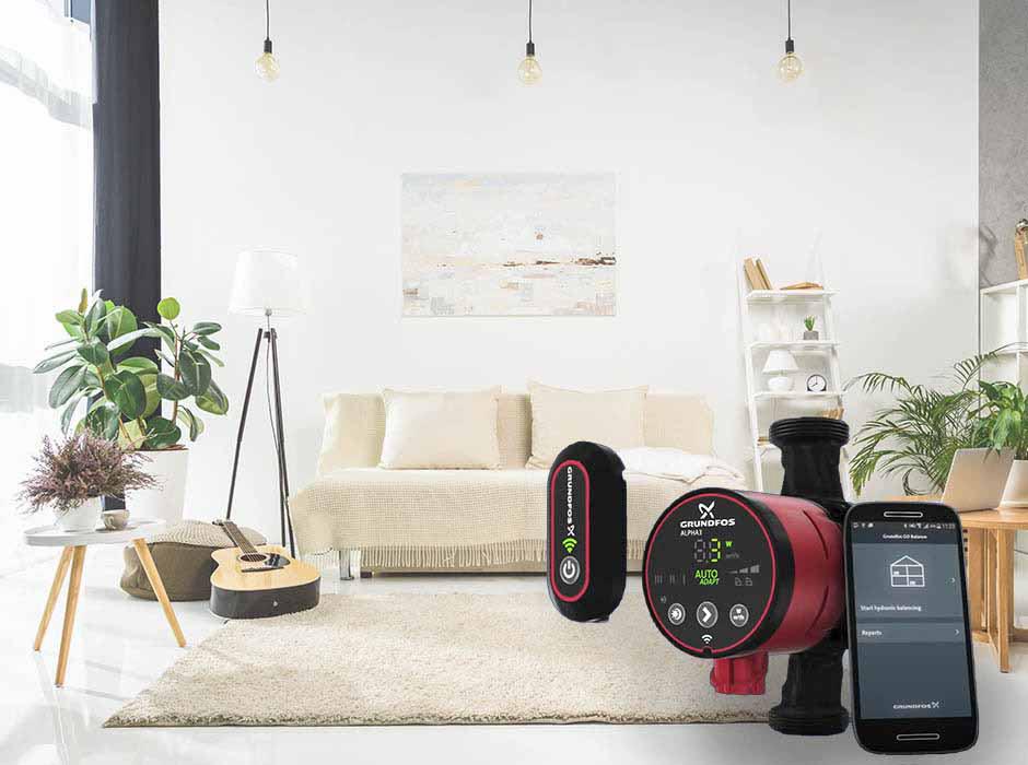 Grundfos cirkulationspumpe - VVSPlus leverer og monterer Grundfos cirkulationspumpe - VVSPlus leverer og monterer