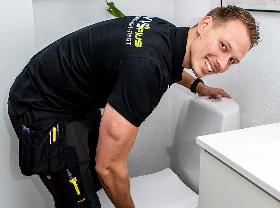 Bestil montering af toilet hos VVSPlus Bestil montering af toilet hos VVSPlus